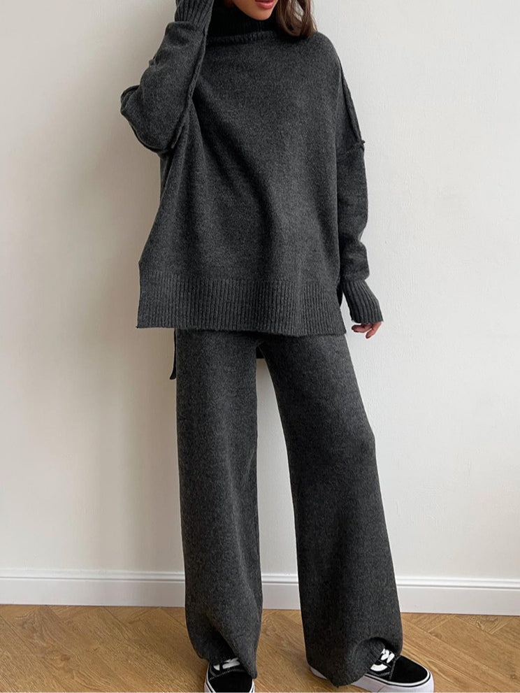 Ensemble Pull Tricoté Douillet Zoey