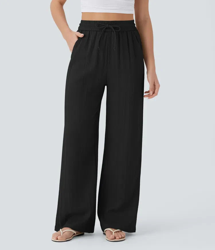 Sarah – Pantalon large fluide