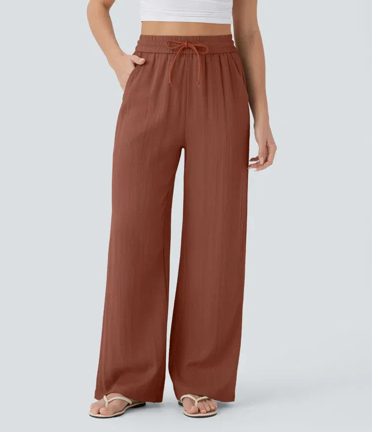 Sarah – Pantalon large fluide