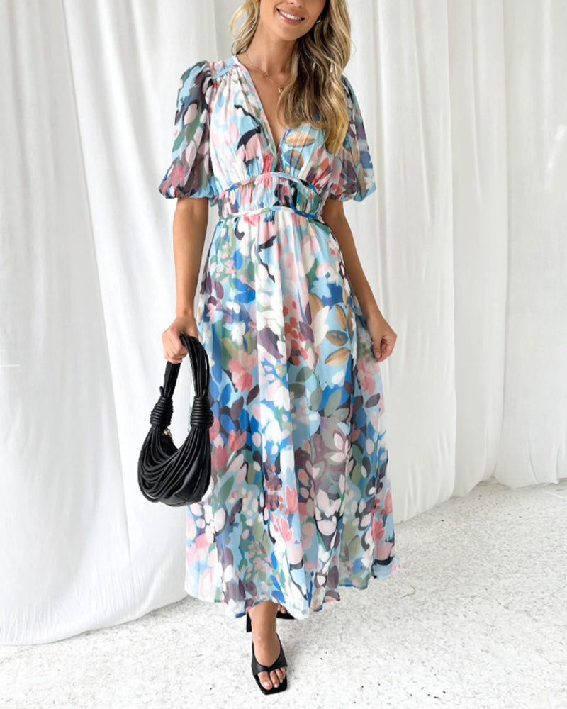 Céline | Robe florale pour femme