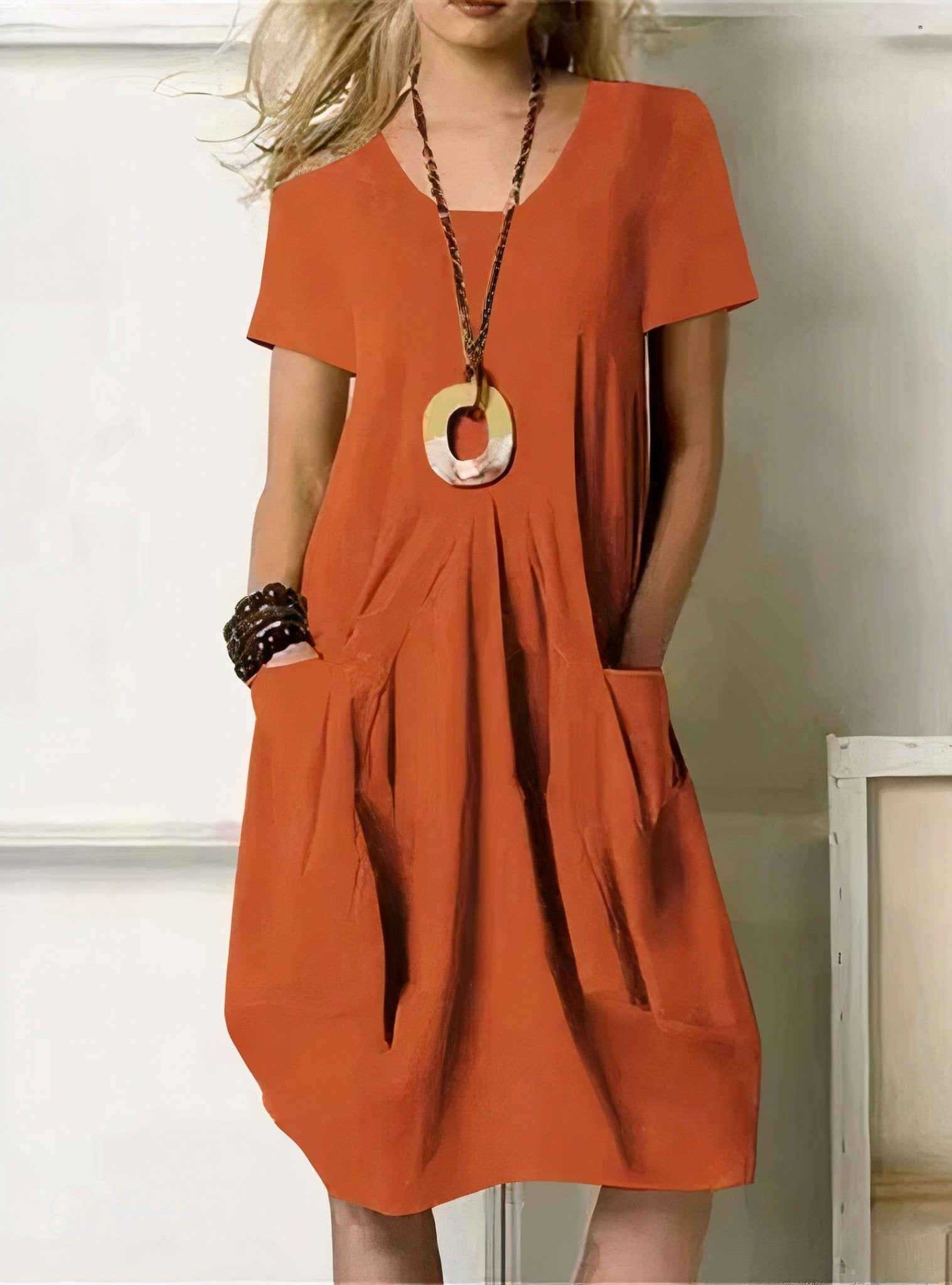 Oriane™ | Robe longue décontractée fluide