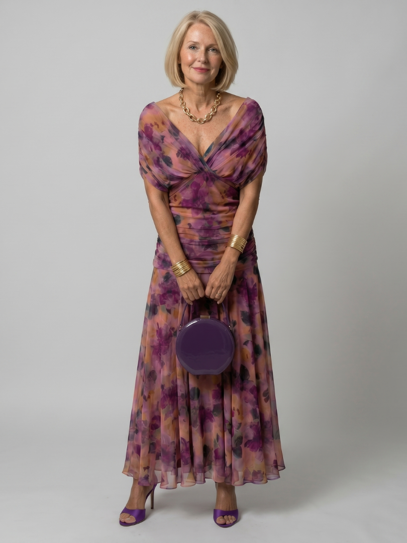 Stella & Grace™ | Robe Midi Fluide