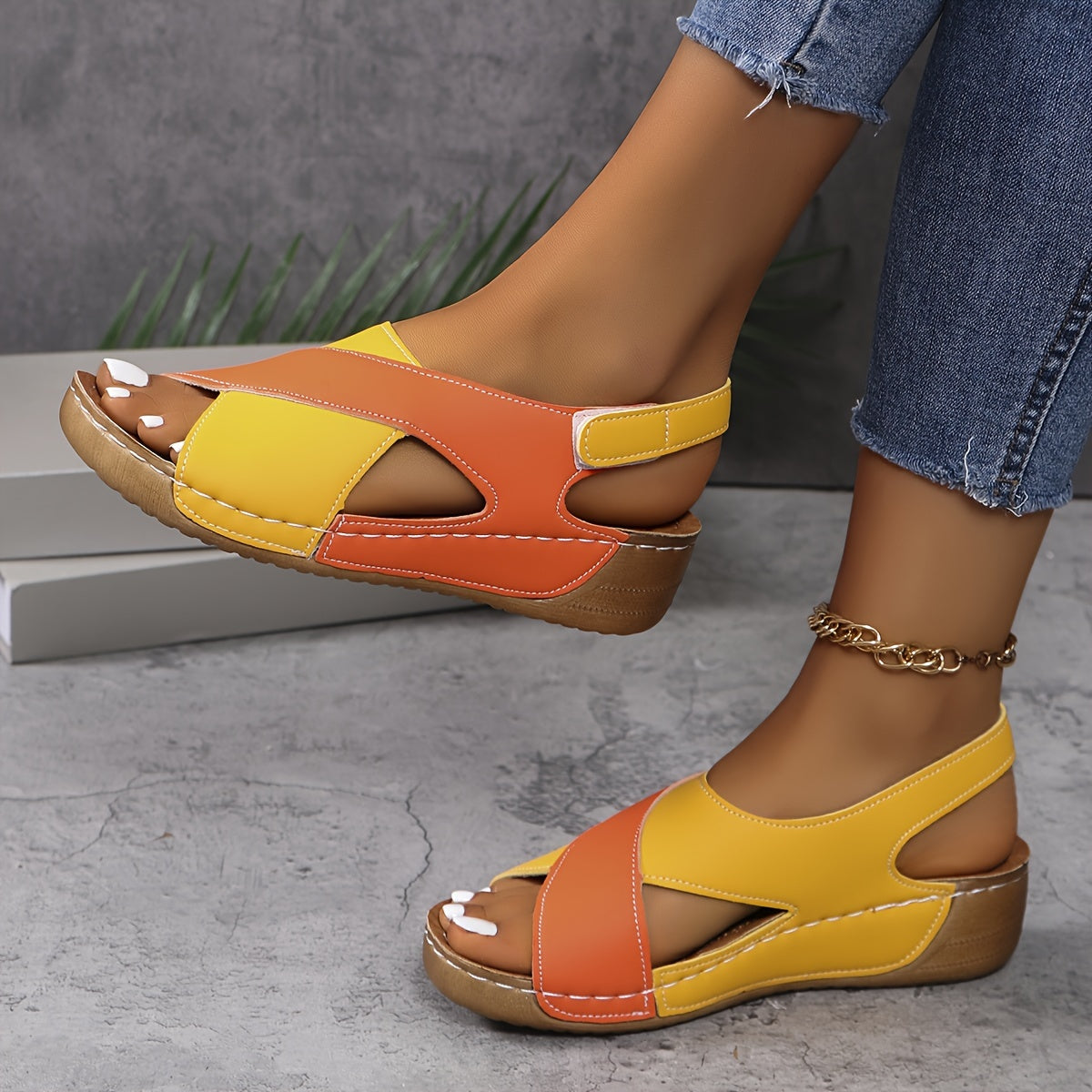 Sandales orthopédiques confort suprême