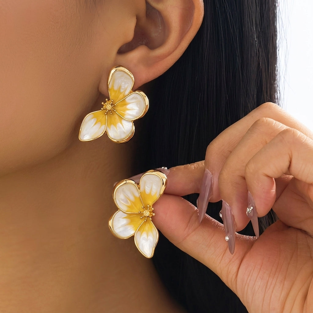 Boucles d'oreilles Pétales de Papillon