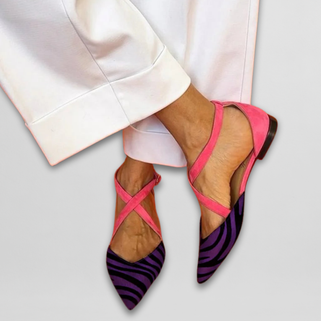 Ballerines à brides