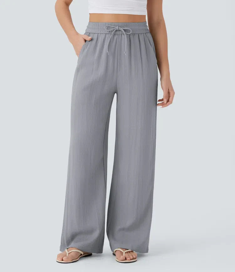Sarah – Pantalon large fluide