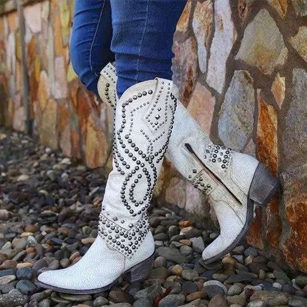 Bottes western hautes