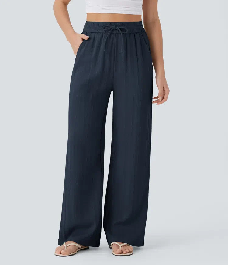 Sarah – Pantalon large fluide