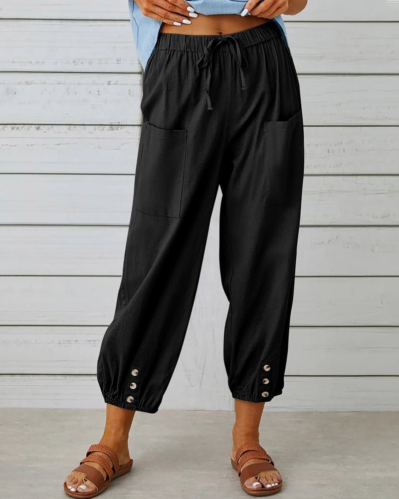 Judy - Pantalon Confort Coupe Ample