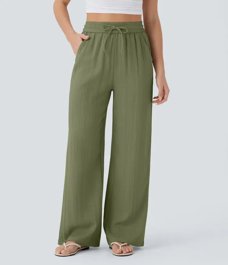 Sarah – Pantalon large fluide