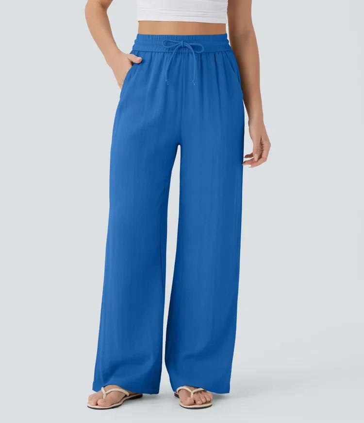 Sarah – Pantalon large fluide