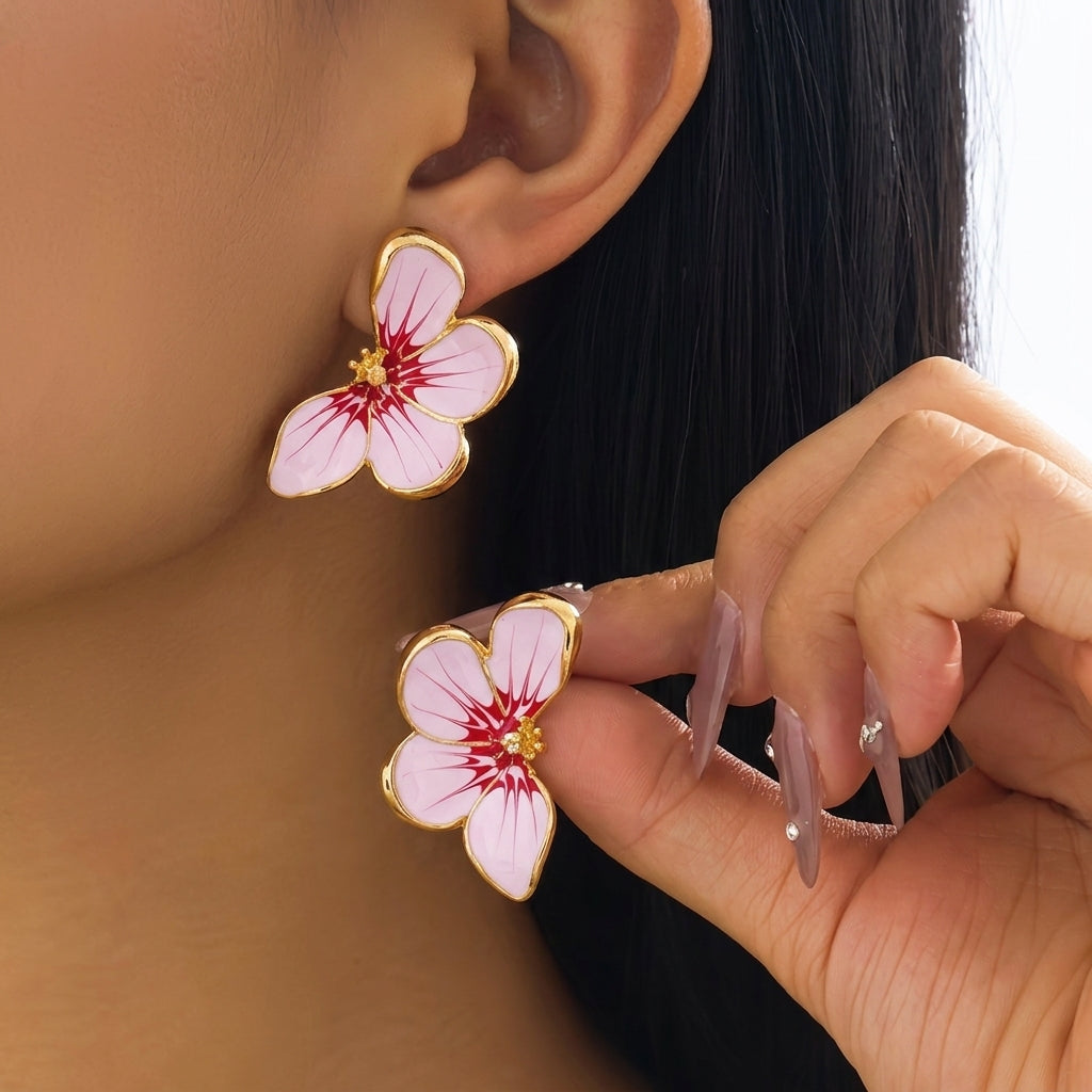 Boucles d'oreilles Pétales de Papillon