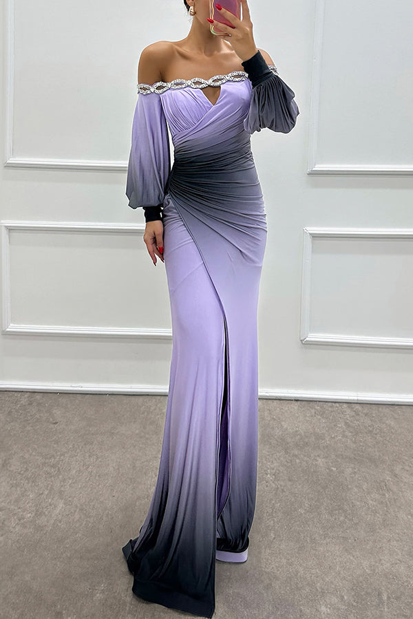 Robe Ombrée Élégance