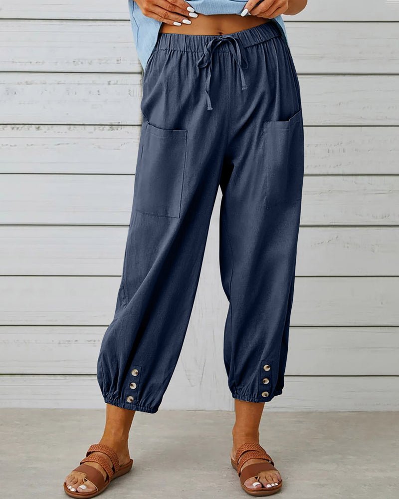 Judy - Pantalon Confort Coupe Ample