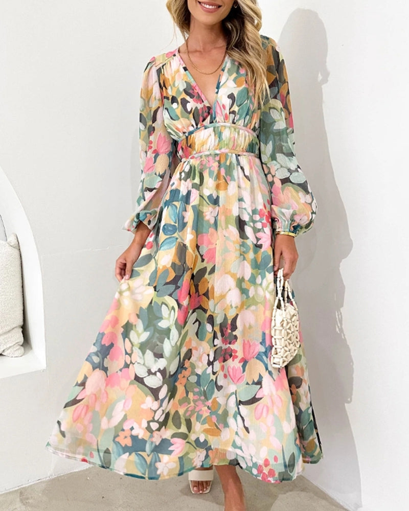 Céline | Robe florale pour femme