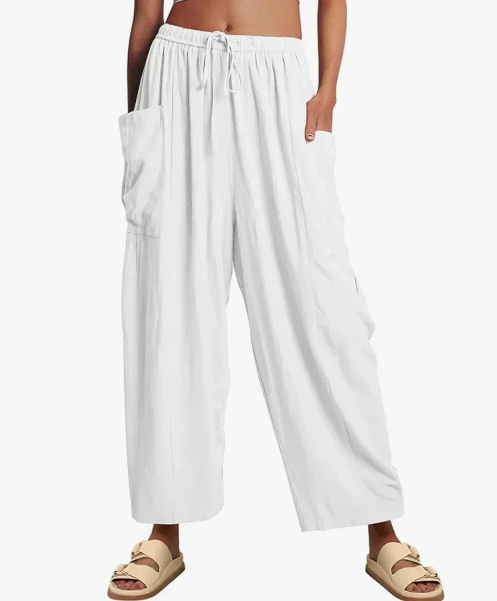 Barbara – Pantalon large décontracté