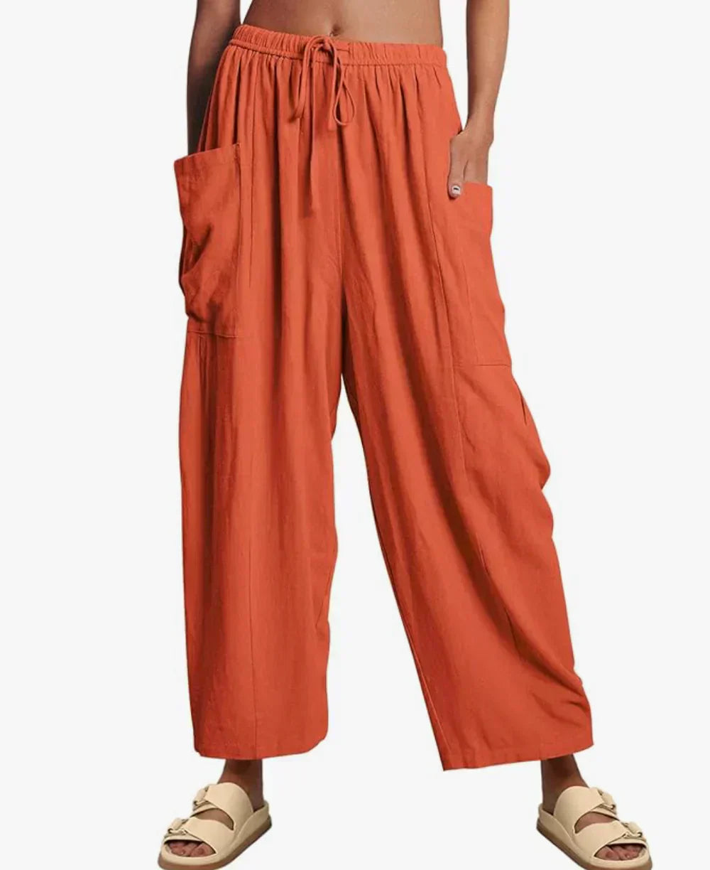 Barbara – Pantalon large décontracté
