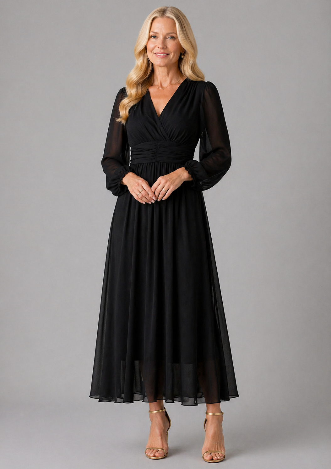 Stella & Grace™ | Robe Portefeuille Élégante