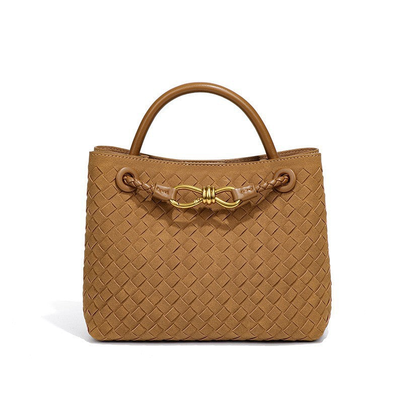 Sac à main Valentina en cuir suédé