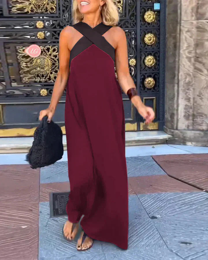 Quirine™ | Robe longue cache-cœur