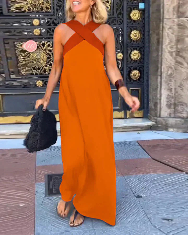 Quirine™ | Robe longue cache-cœur