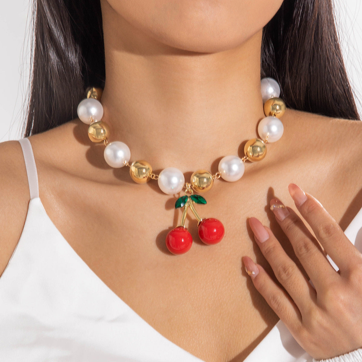 Collier Cerise