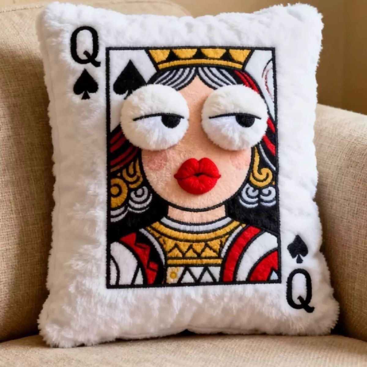 Coussin décoratif Poker King
