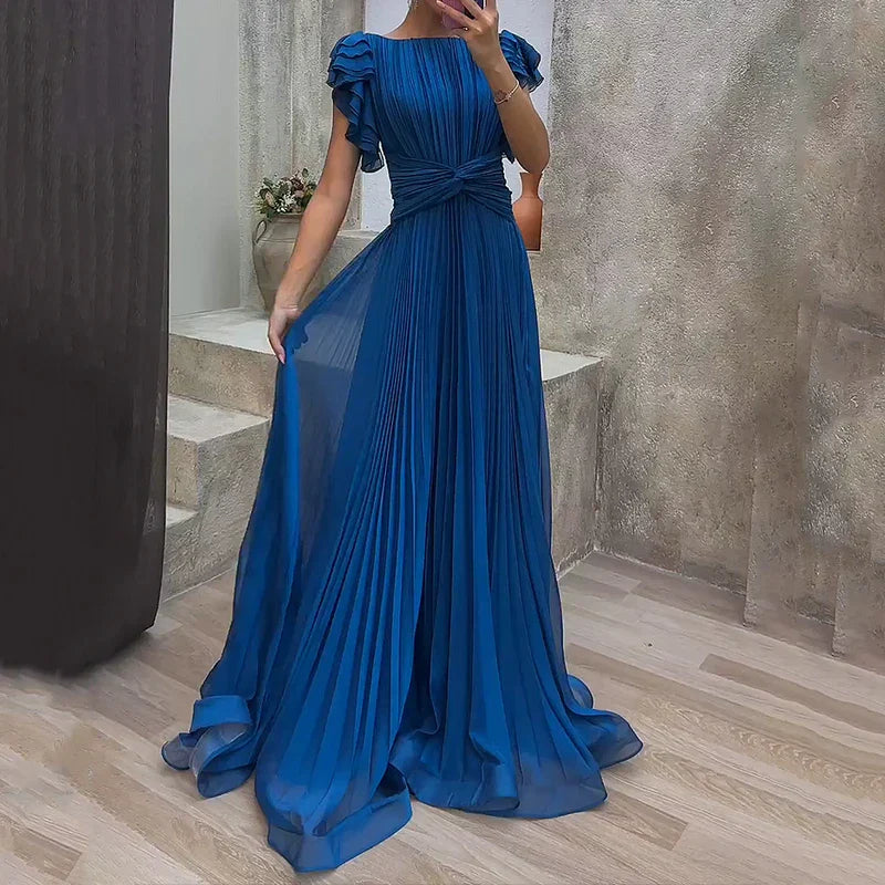 Abigail | Robe de soirée plissée