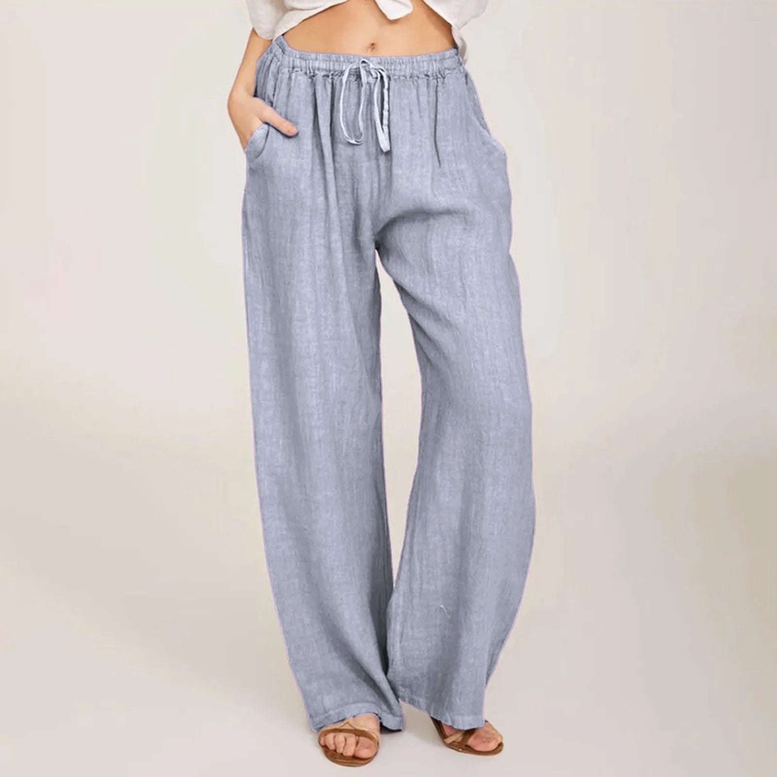 Cheryl – Pantalon large fluide
