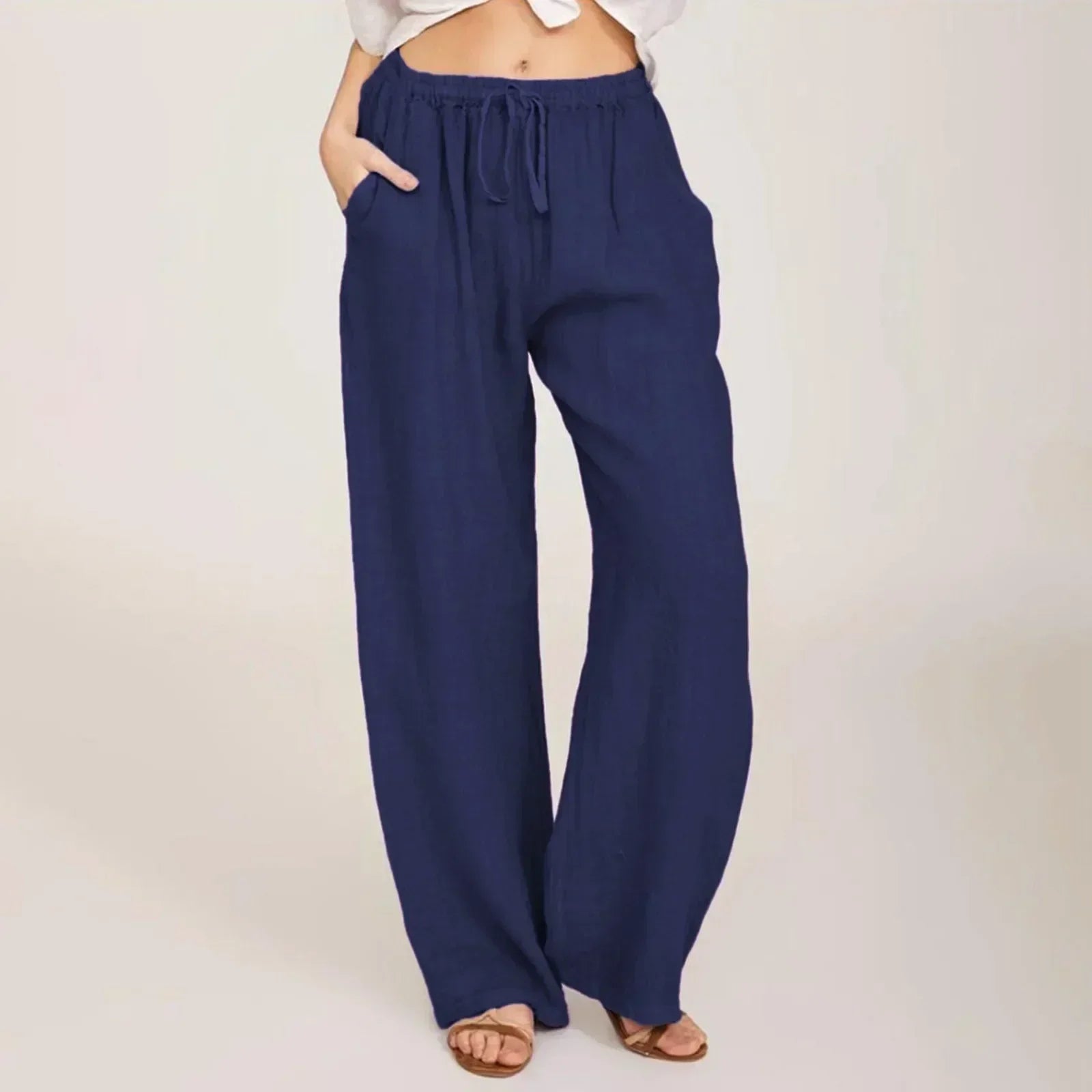 Cheryl – Pantalon large fluide