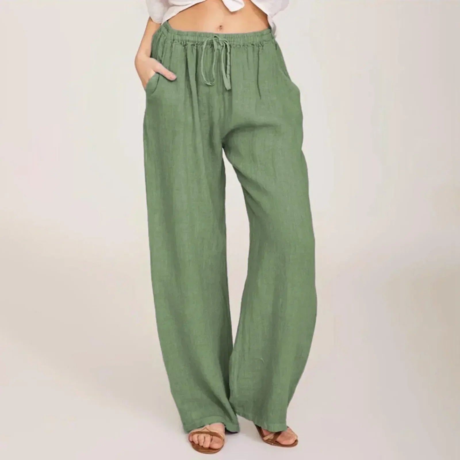 Cheryl – Pantalon large fluide