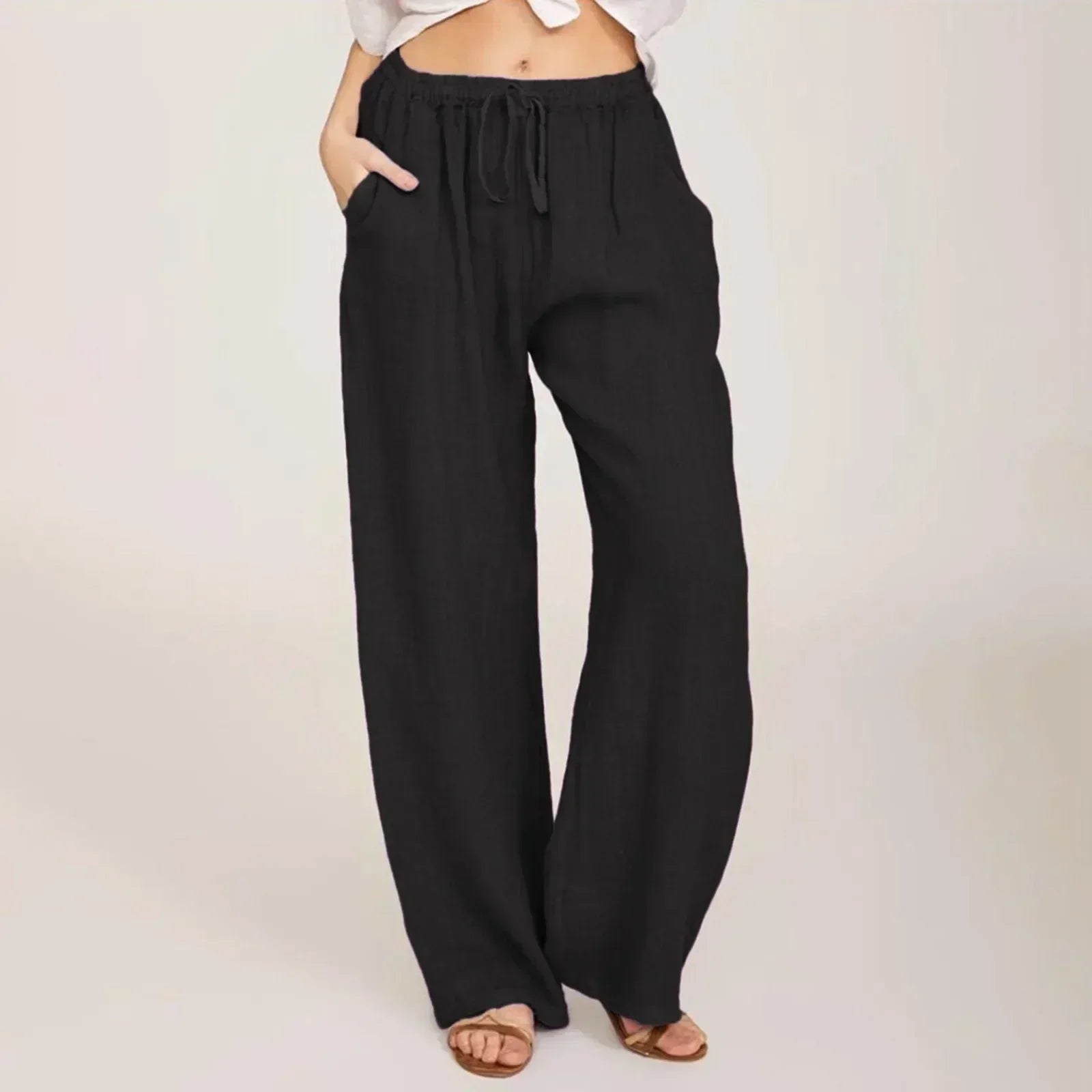 Cheryl – Pantalon large fluide