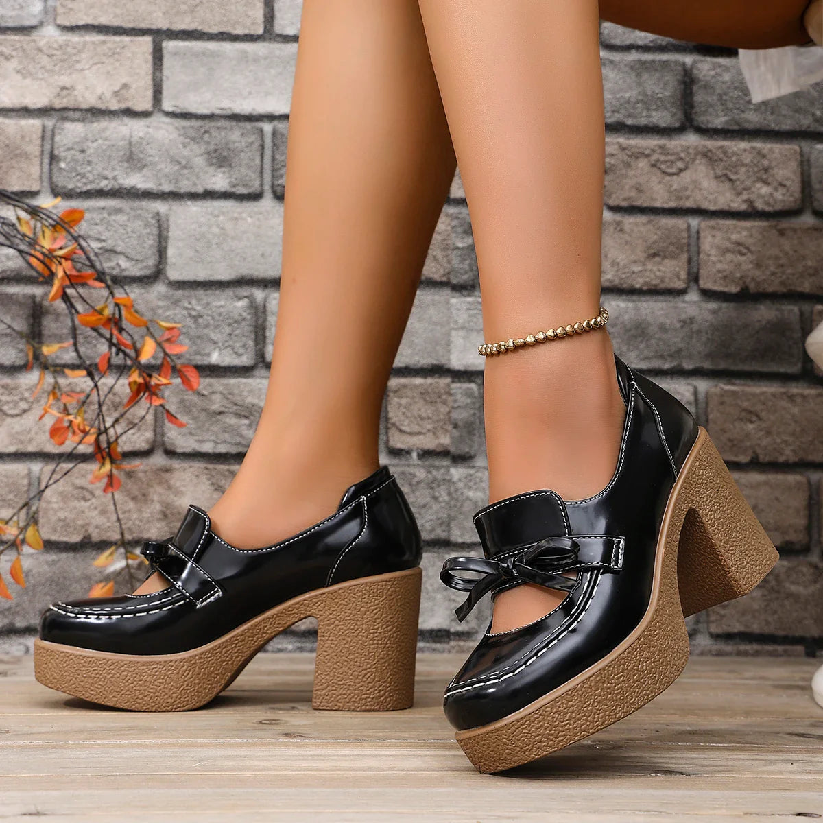 Chaussures à plateforme Blair