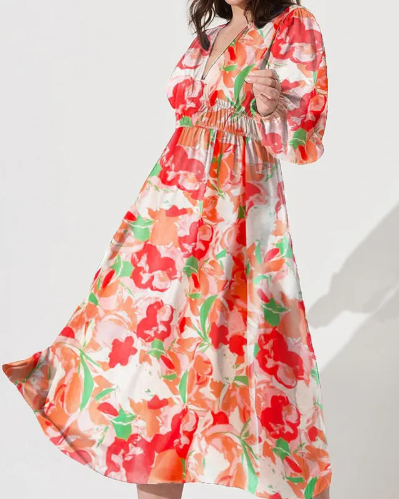 Céline | Robe florale pour femme