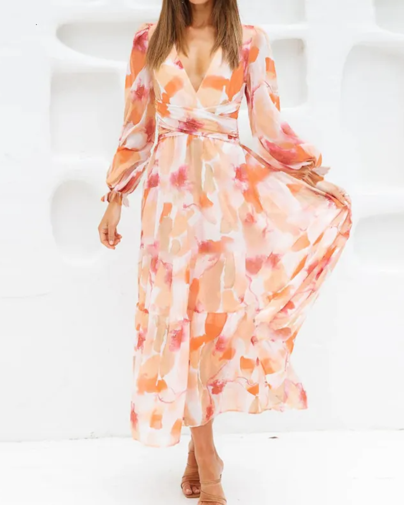 Céline | Robe florale pour femme