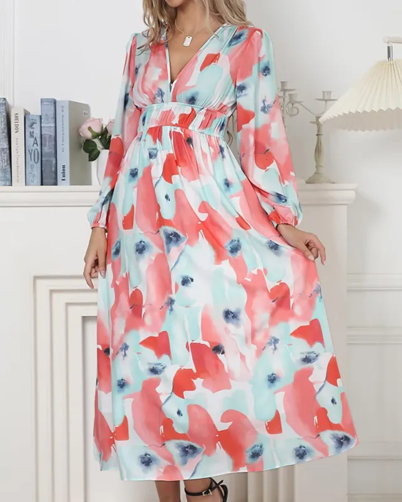 Céline | Robe florale pour femme