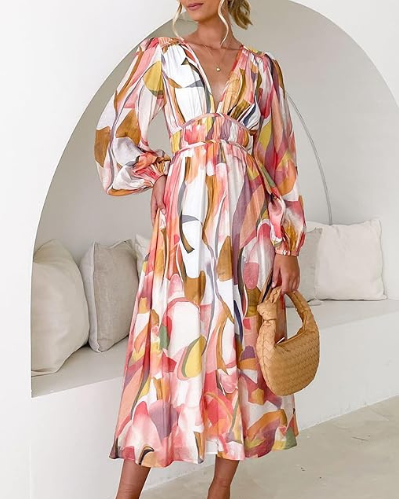 Céline | Robe florale pour femme
