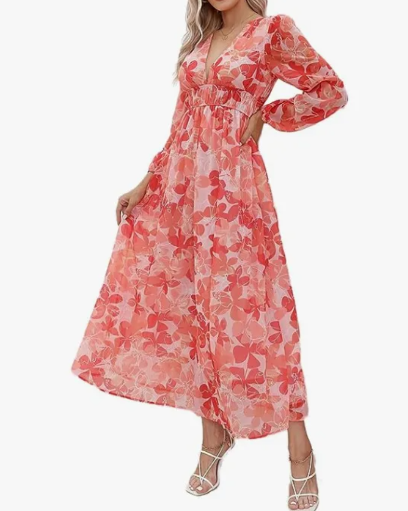 Céline | Robe florale pour femme
