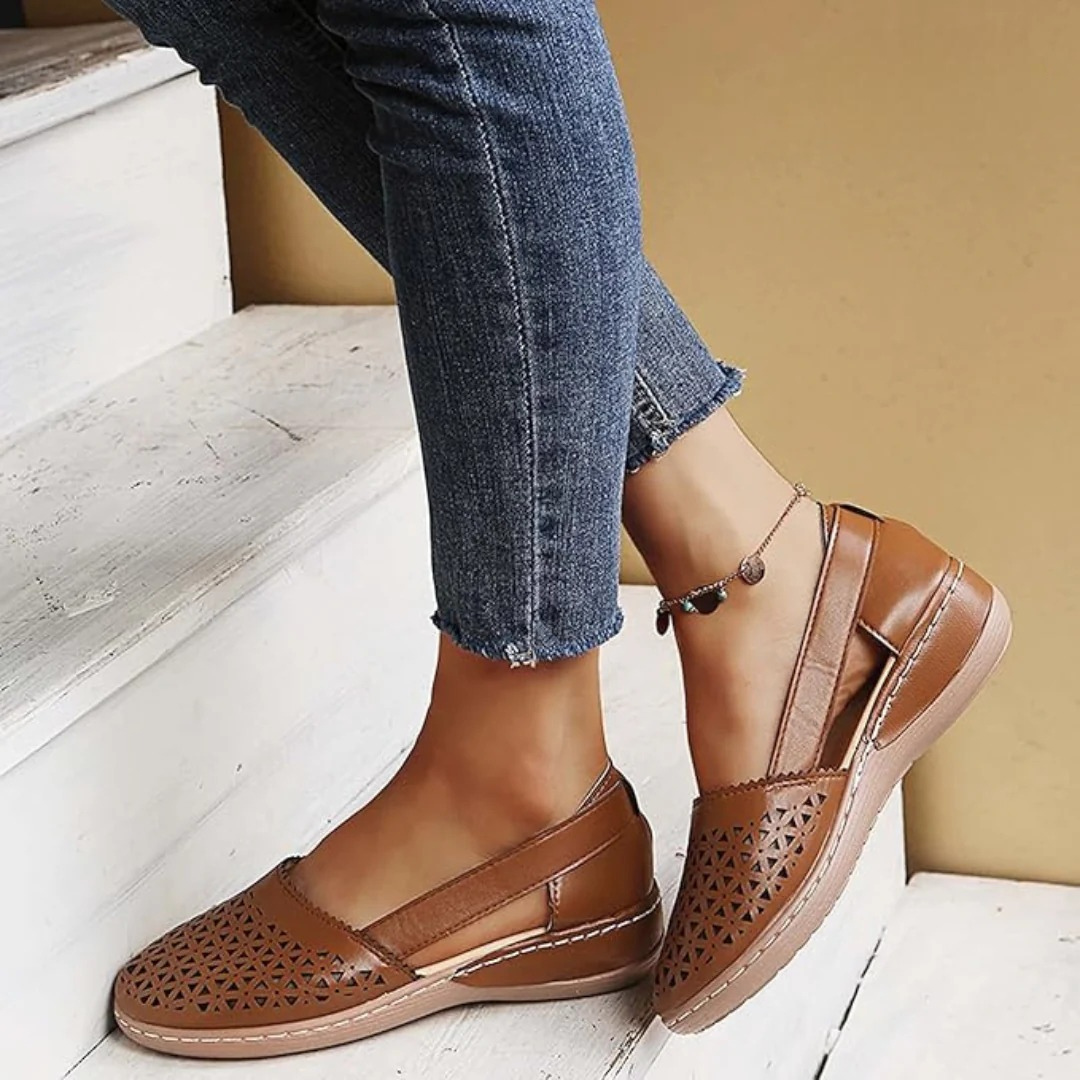 Chaussures de marche confortables orthopédiques pour femmes