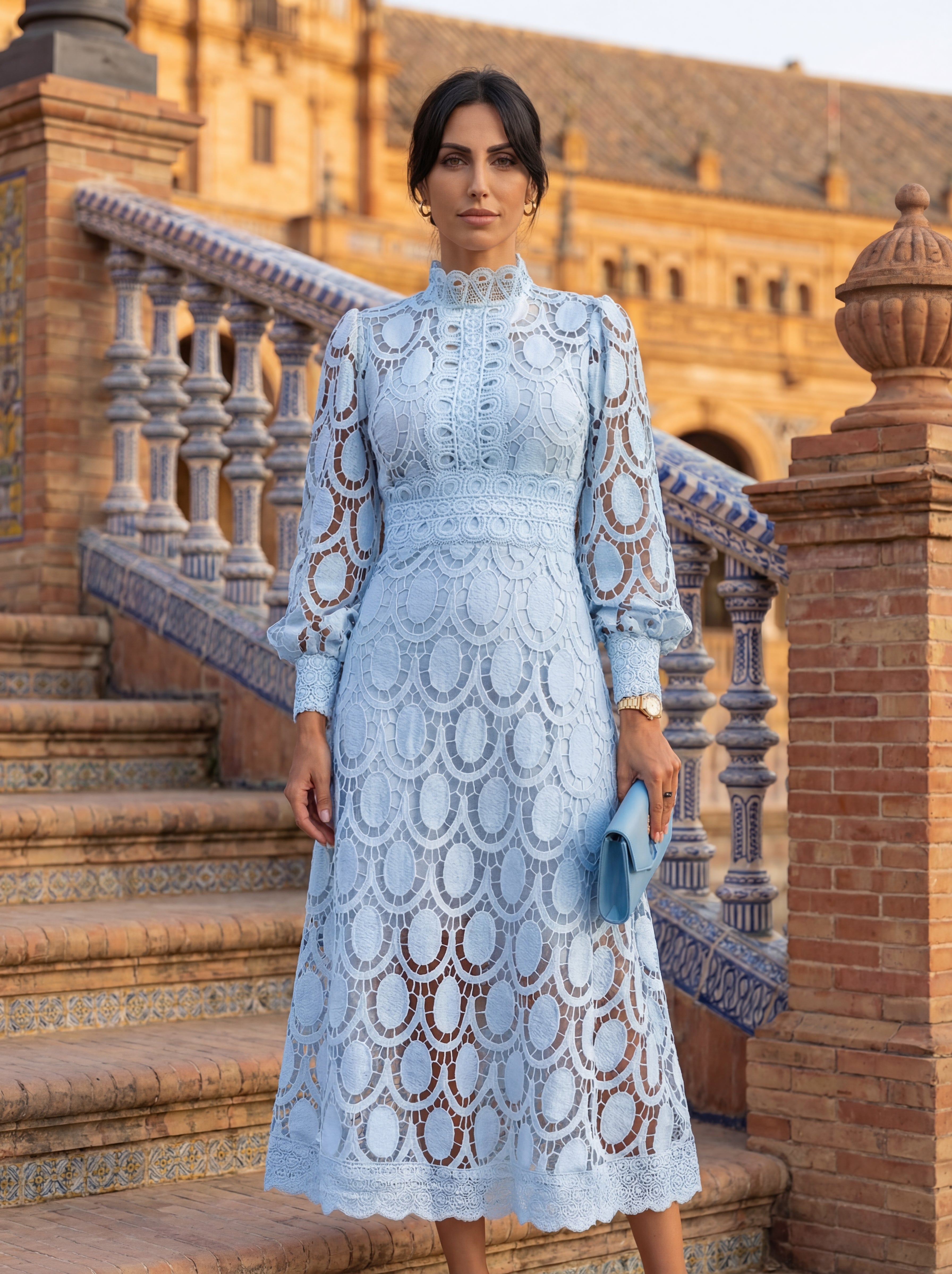 Carmona | Robe pull à col roulé et manches longues