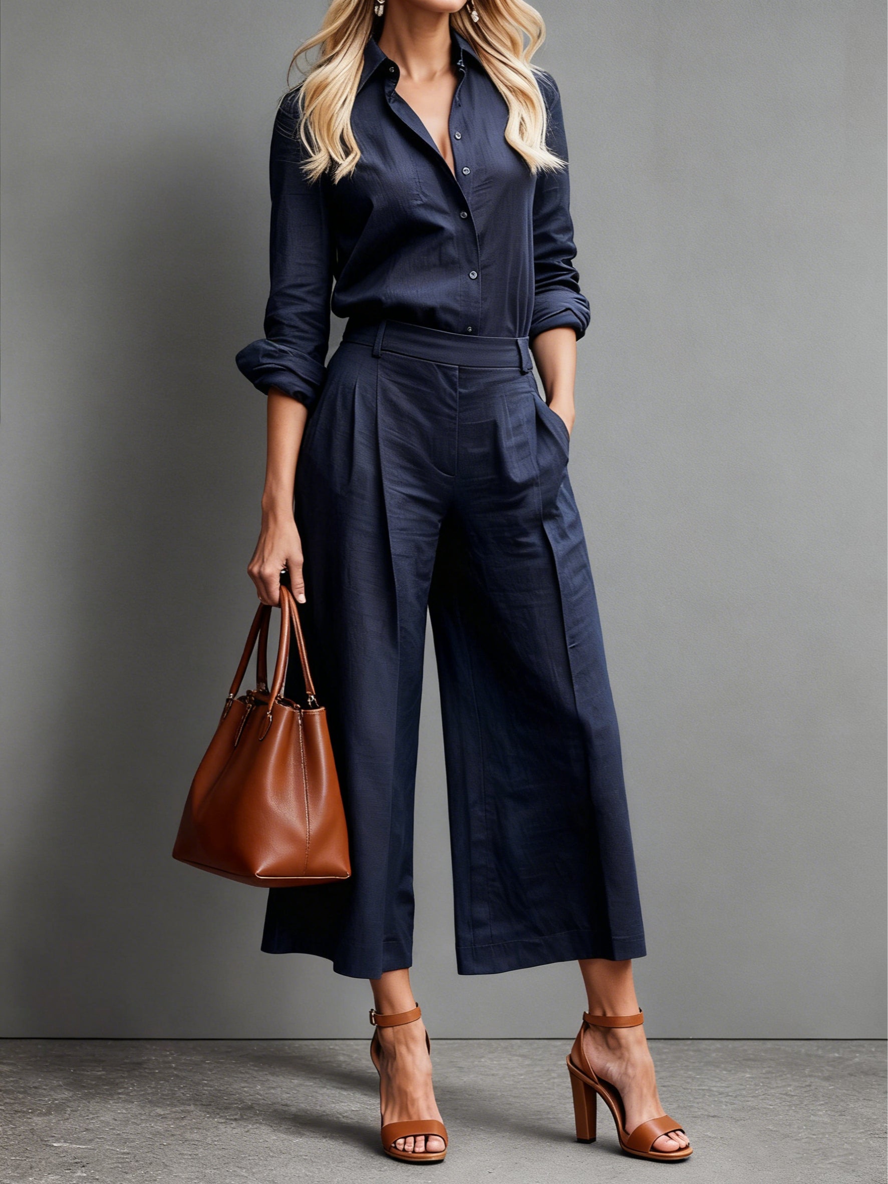 Ensemble Capri en lin Cynthia