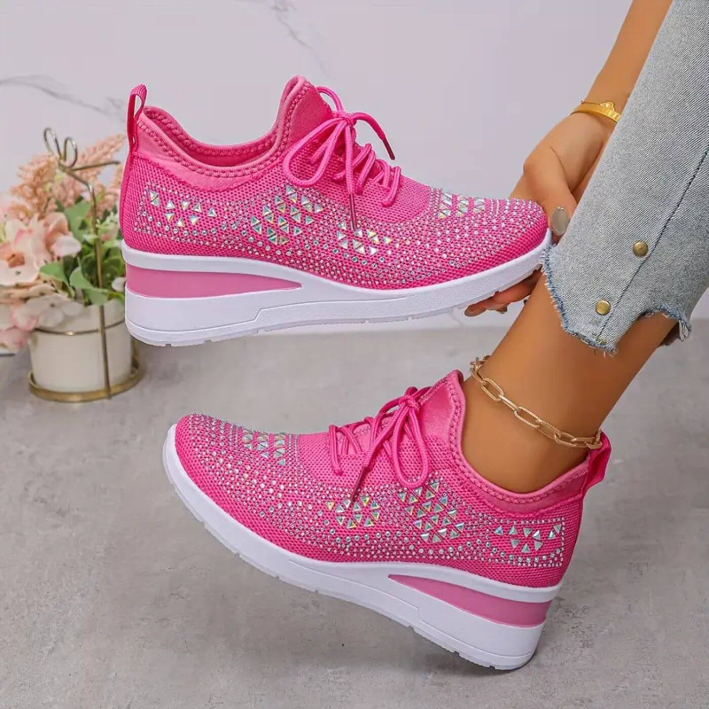 Baskets orthopédiques ultra confortables