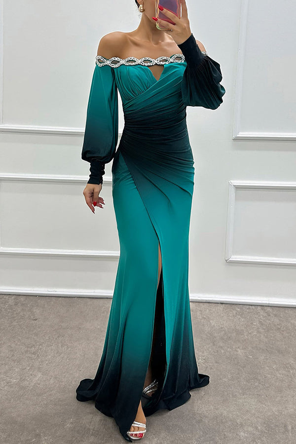 Robe Ombrée Élégance