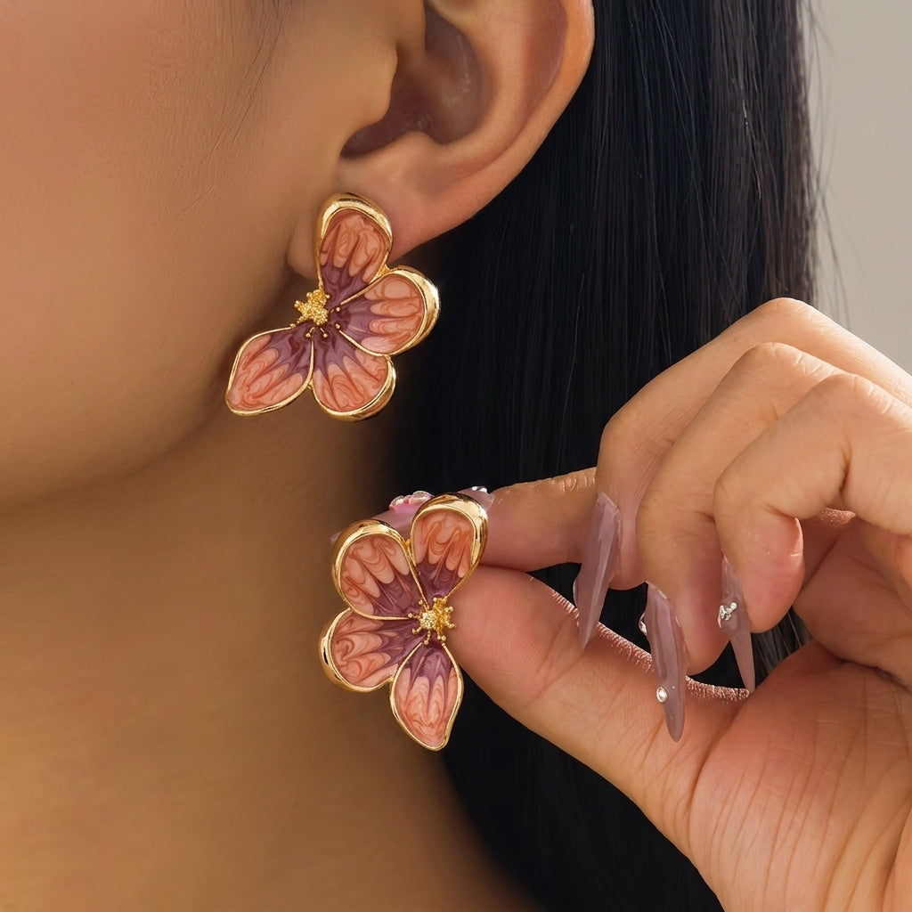 Boucles d'oreilles Pétales de Papillon