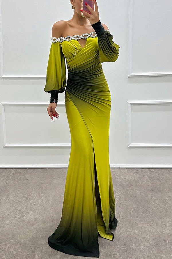 Robe Ombrée Élégance