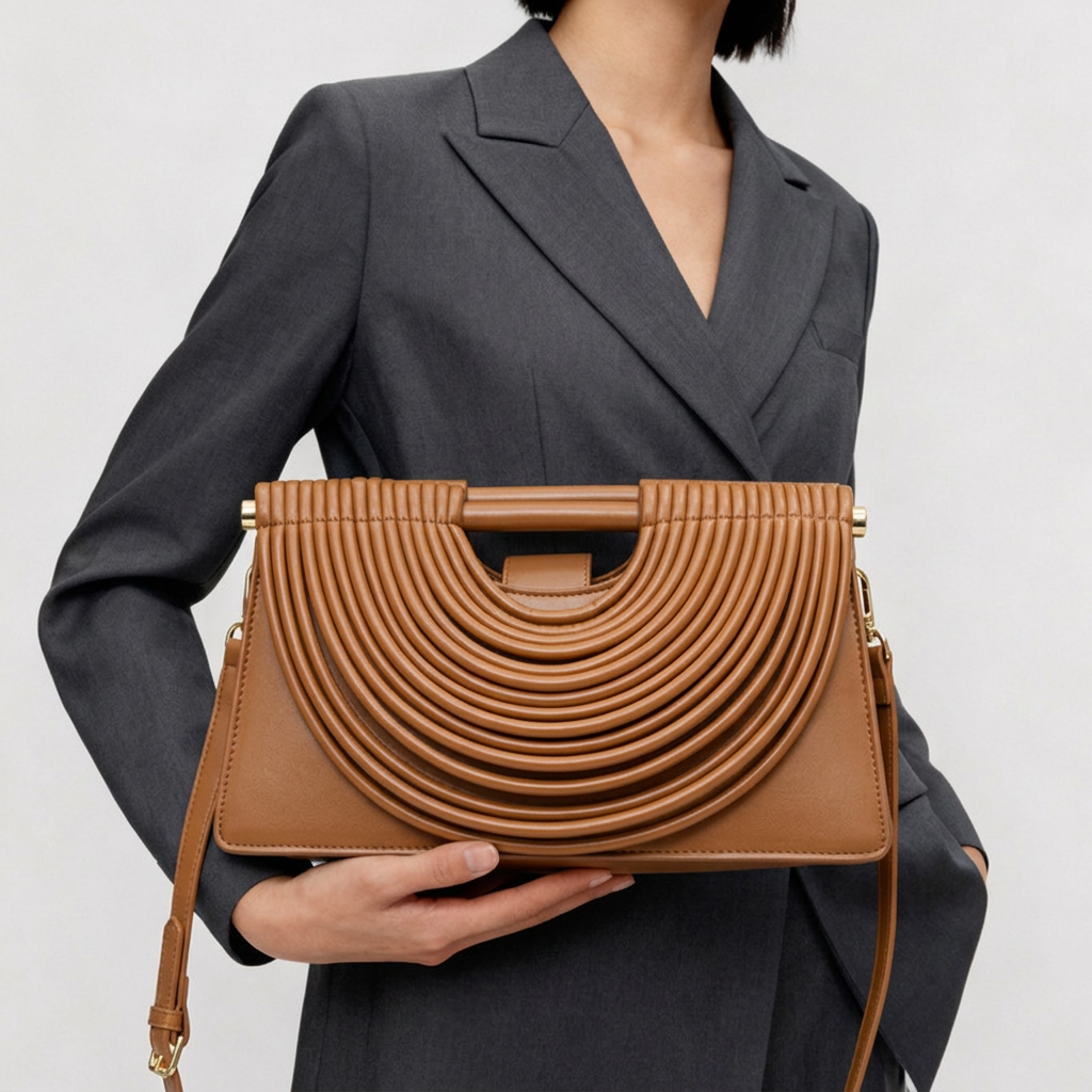 Pochette côtelée Estelle