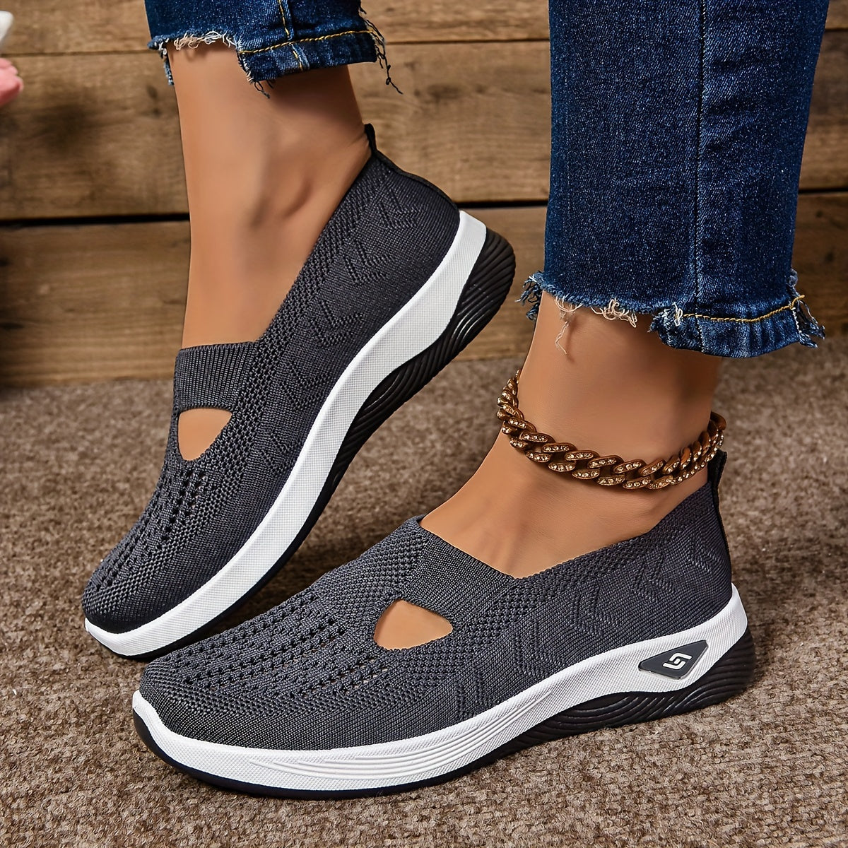 Chaussures orthopédiques antidérapantes + SEMELLES GRATUITES