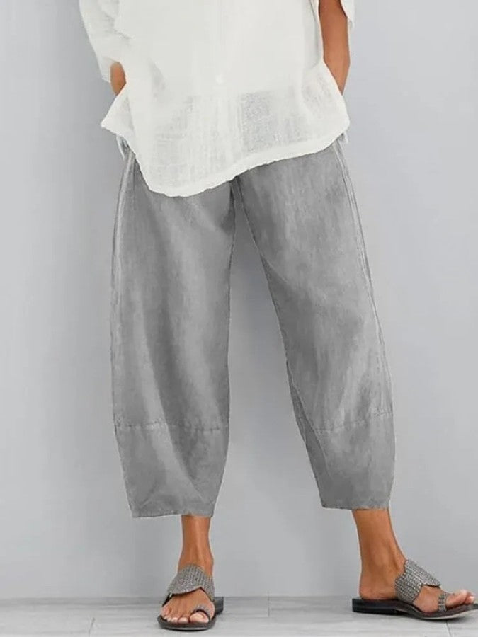 Margaret – Pantalon court décontracté