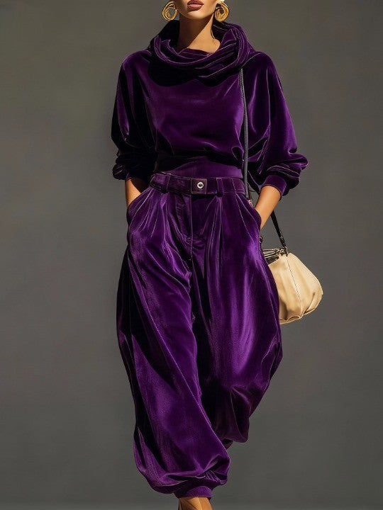 Scarlett | Ensemble velours souple