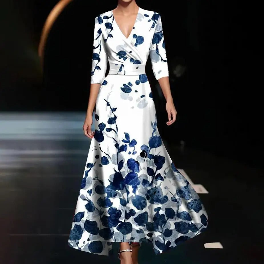 Aria™ | Robe Chic à Imprimé Floral